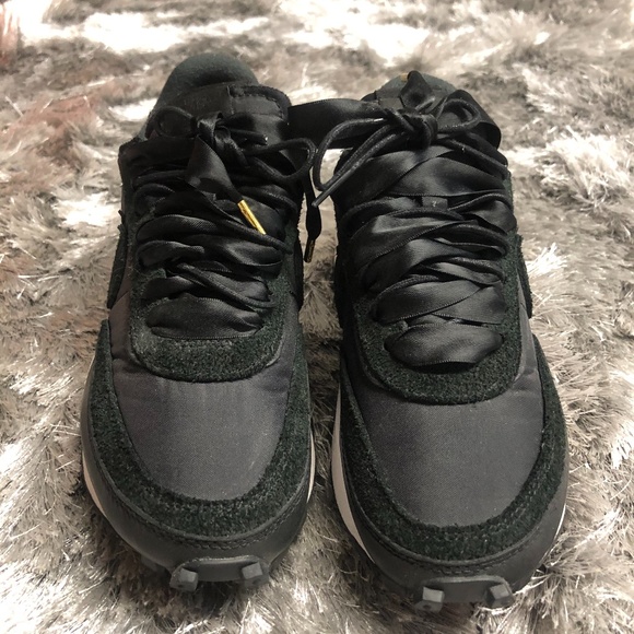 Nike LD Waffle Black Sacai Nylon Black | Men Size 6. | Women size 7.5 - Picture 3 of 8